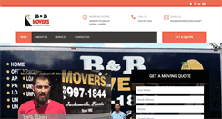 Desktop Screenshot of bandbmovers.com